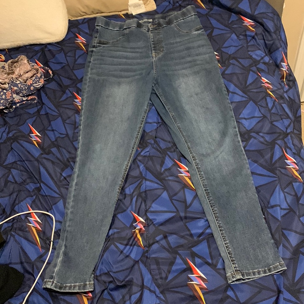 High rise jeans